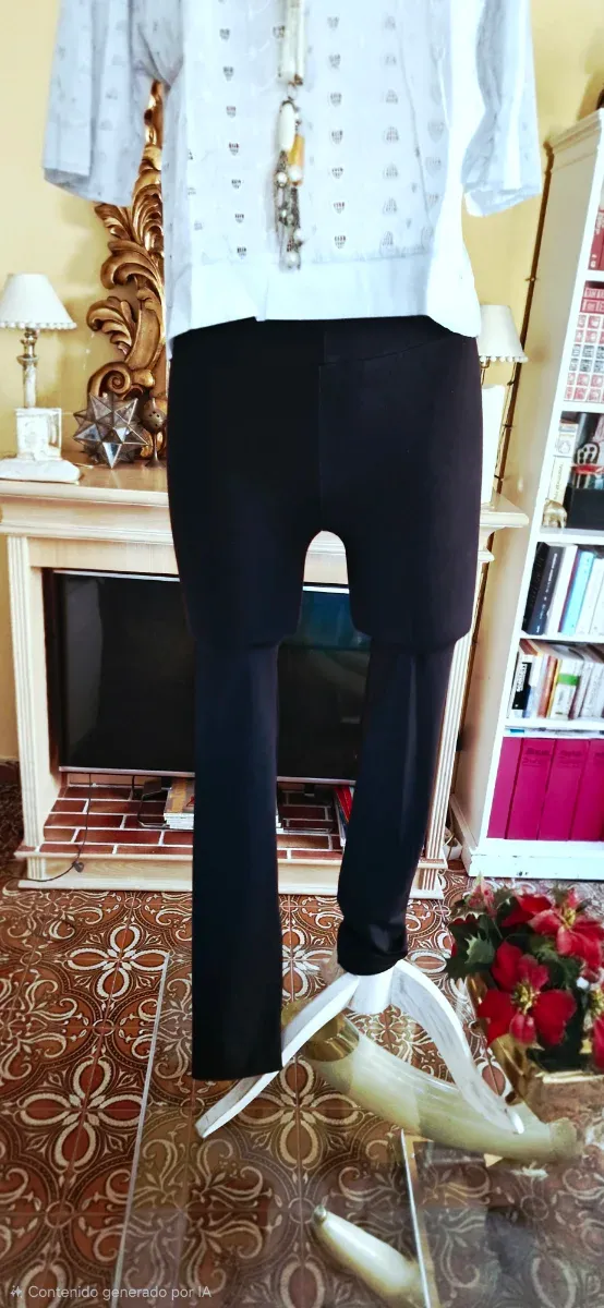 Leggings Push Up Calzedonia Pretos
