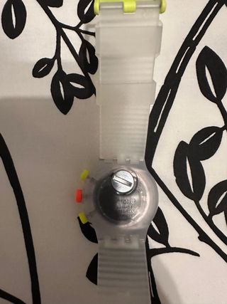 Swatch Chronograph trasparente
