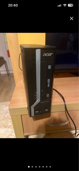Ordenador Acer Veriton Negro/Plateado