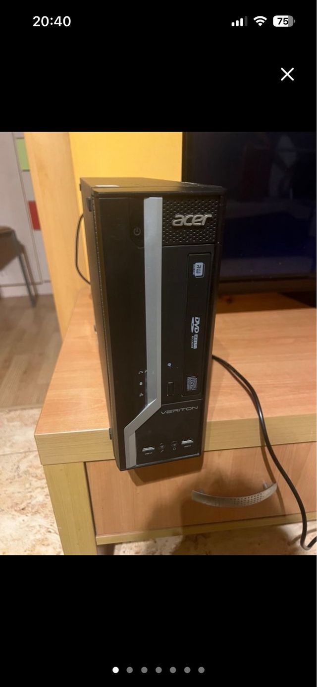 Ordenador Acer Veriton Negro/Plateado