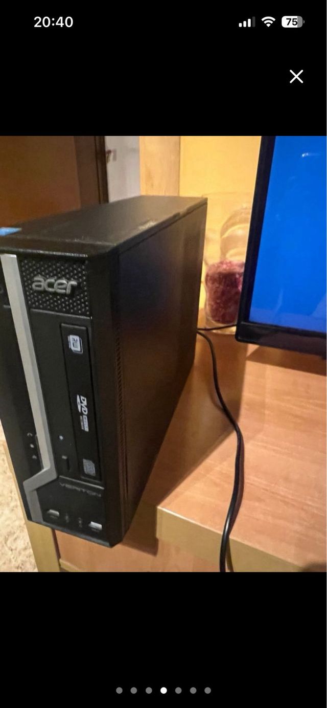 Ordenador Acer Veriton Negro/Plateado