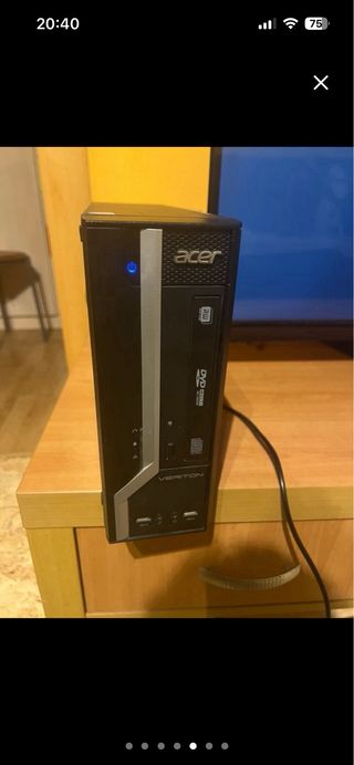 Ordenador Acer Veriton Negro/Plateado