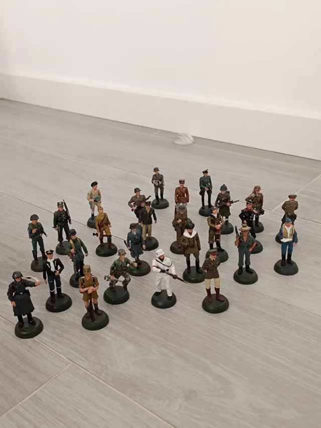 Colección Soldados Plomo Pintados a Mano