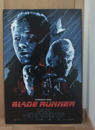 Póster Blade Runner Cartón Pluma