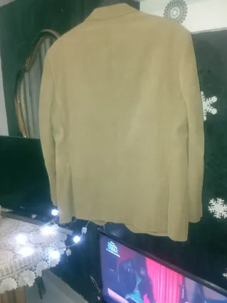 Chaqueta americana hombre beige