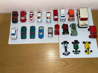 Lotto 21 macchinine Majorette vintage