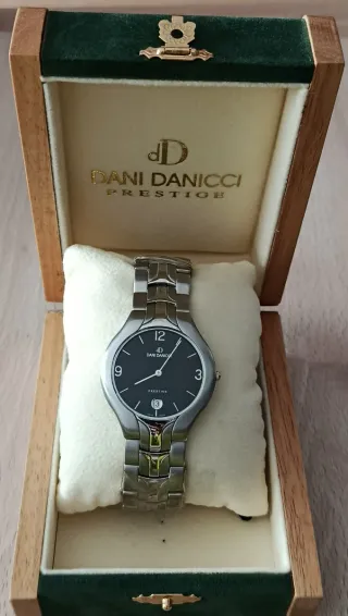 Reloj Dani Danicci Caballero Negro/Plata