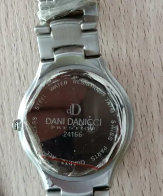 Reloj Dani Danicci Caballero Negro/Plata