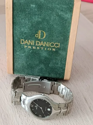 Reloj Dani Danicci Caballero Negro/Plata