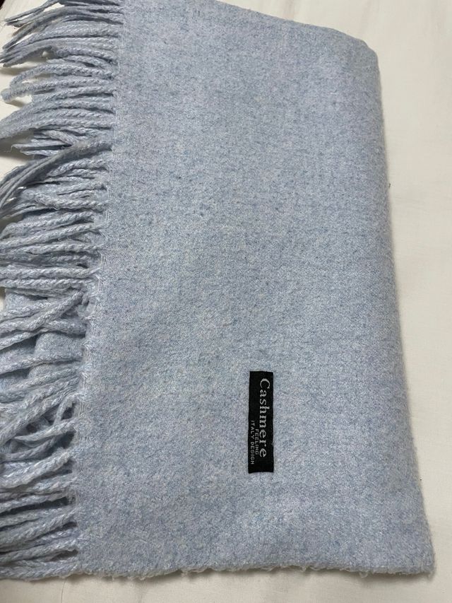 Fular Cashmere Azul