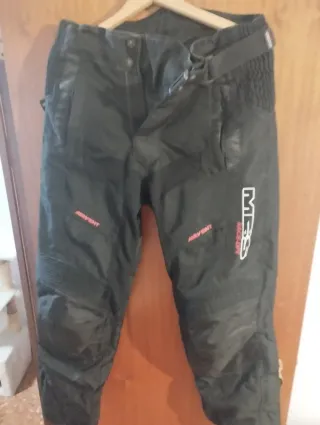 Pantalones de moto MBS negros