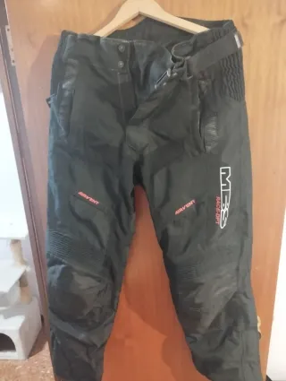 Pantalones de moto MBS negros