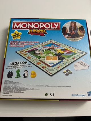 Monopoly Junior Juego de Mesa