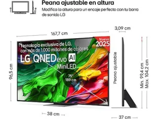Smart TV LG 75QNED87A6B