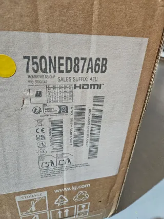 Smart TV LG 75QNED87A6B