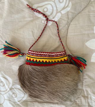 Borsetta vintage folklore norvegese