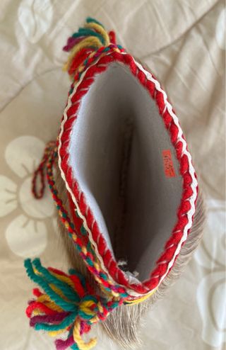 Borsetta vintage folklore norvegese