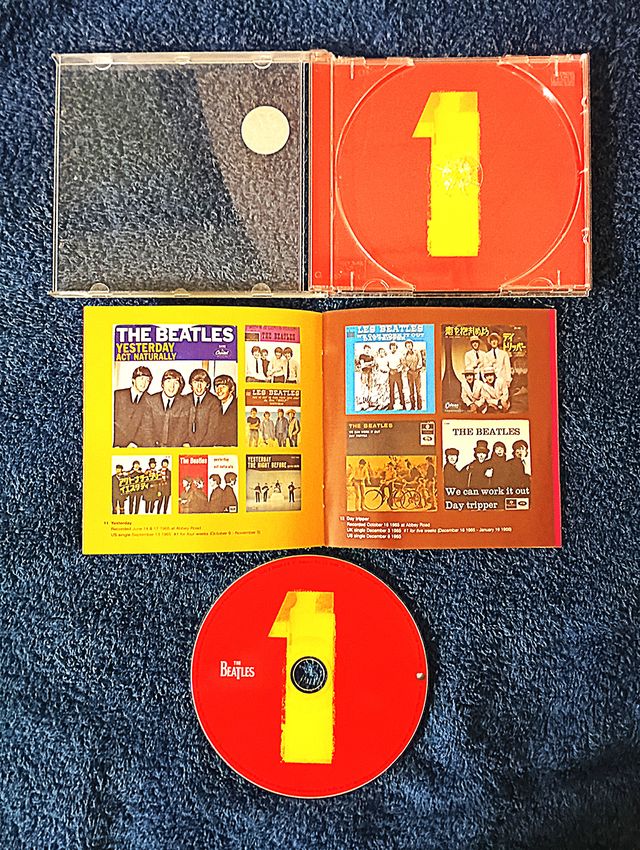 CD The Beatles Recopilatorio 1. 27 números 1