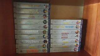 Lote (27) VHS Disney Clásicos (Español)