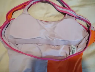 Bañador Talla S Naranja/Morado