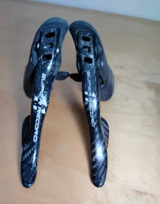 Manetas cambio Campagnolo Super Record Carbon 11v