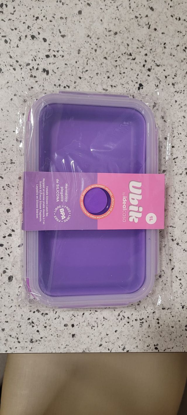 Recipiente hermético Ubik 1,1Litro morado