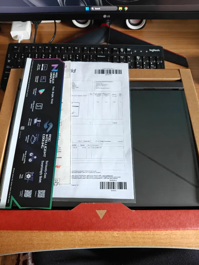 Asus Rog Strix RTX4060/i7-13650HX 16"QHD 240Hz