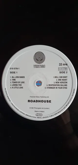 LP Vinilo Roadhouse - Pete Willis (ex Def Leppard)