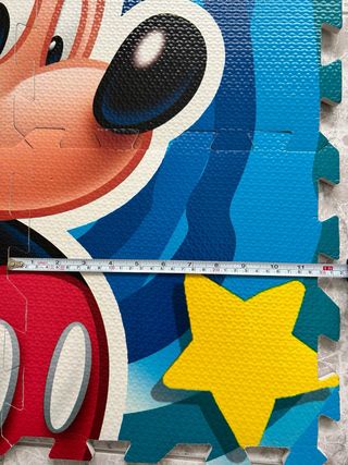 Suelo infantil acolchado Mickey Mouse