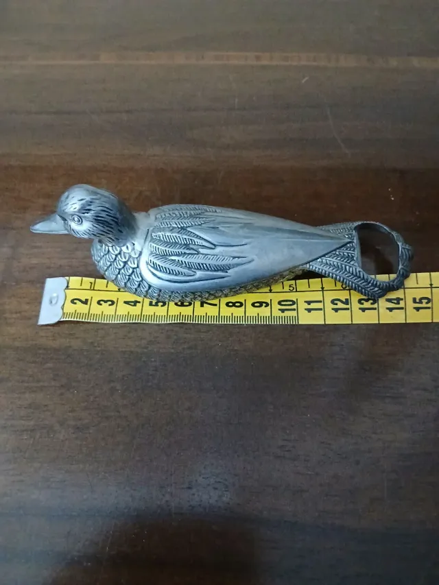 Apribottiglie Silea Anatra Vintage Metallo