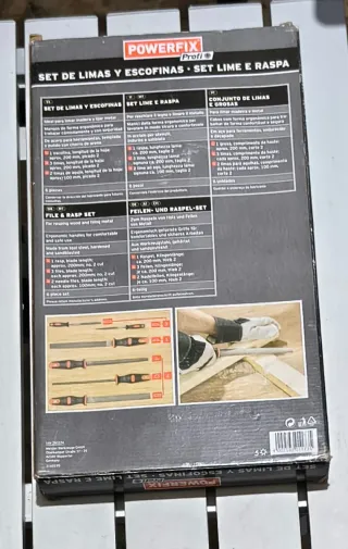 Set Lime e Raspe Powerfix Profi