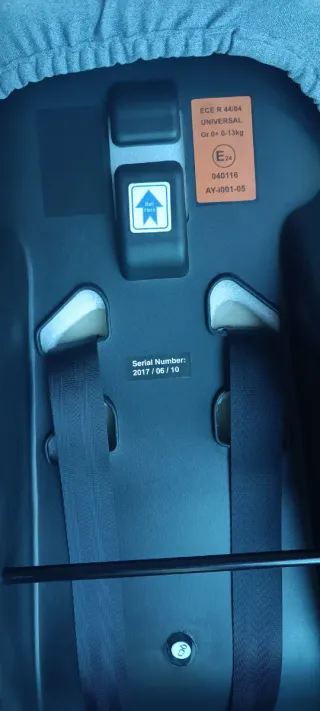 Sillita coche grupo 0+ (0-13kg)