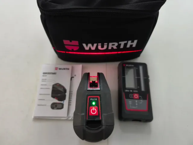 Nivel laser puntos y líneas PLL18 Wurth