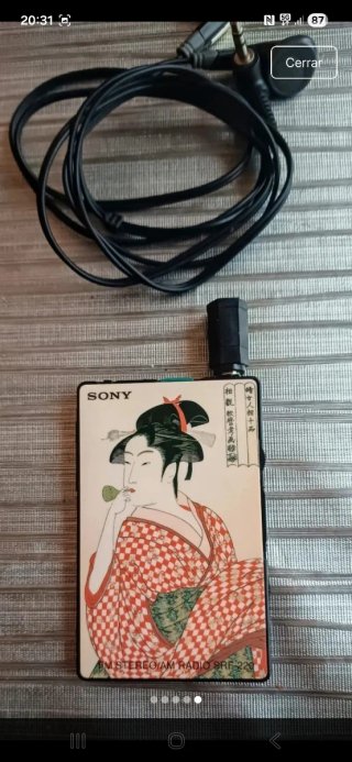 Radio Portátil Sony SRF-220 FM/AM Estéreo