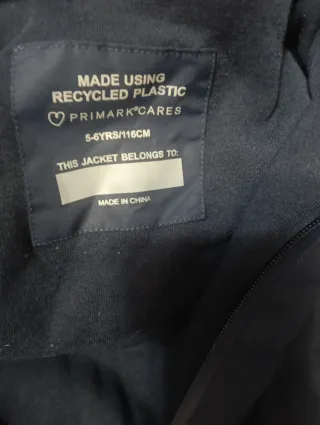 Mono infantil Primark 5-6 años