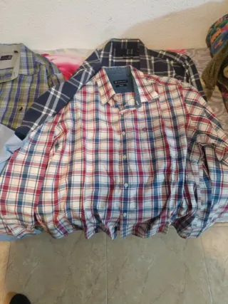 Lote de camisas de hombre varias marcas