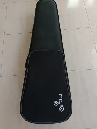 Violino Elétrico Azul com Caixa e Arco