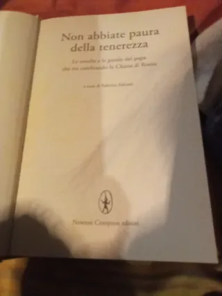 Non abbiate paura della Tenerezza