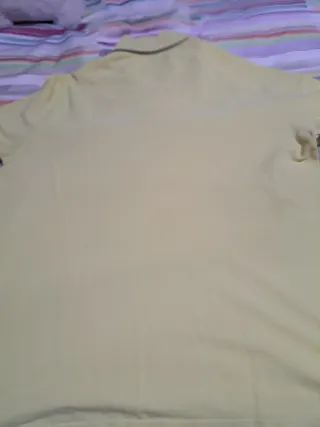 Polo Massimo Dutti Amarillo Hombre