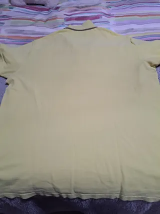 Polo Massimo Dutti Amarillo Hombre