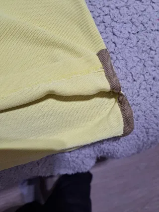 Polo Massimo Dutti Amarillo Hombre