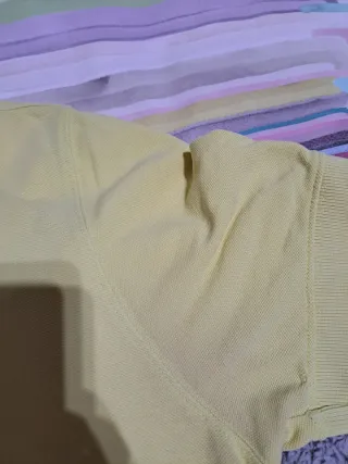 Polo Massimo Dutti Amarillo Hombre