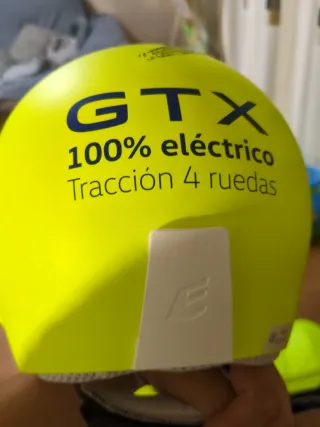 Casco de bici infantil amarillo