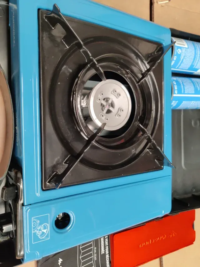 HORNILLO + MAMPARA VIENTO + CARTUCHO