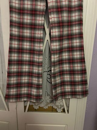 Pantalón Lois Vintage Cuadros 70s