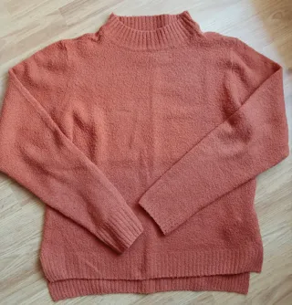 Jersey color teja cuello alto - Buen precio