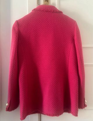 Americana Mango Rosa Tweed Flecos