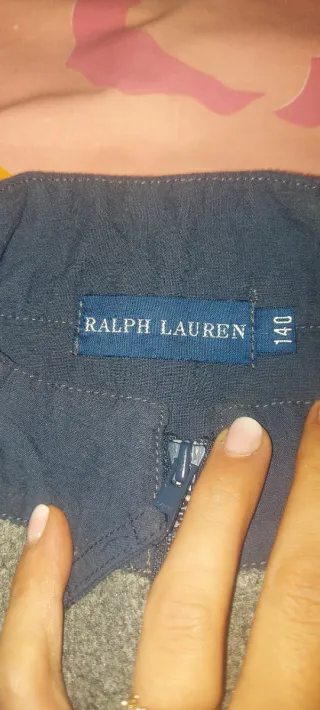 Smanicato Ralph Lauren Bambino Grigio