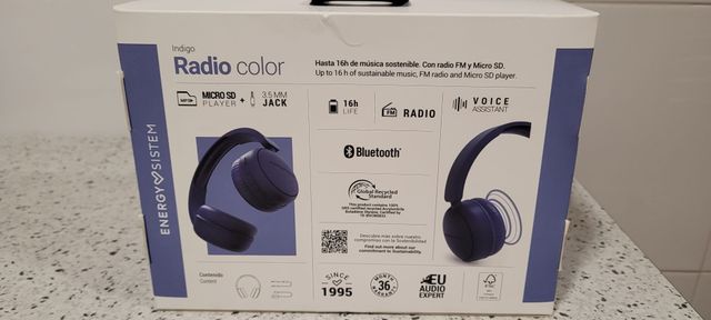 Auriculares Energy Sistem Radio Color Bluetooth