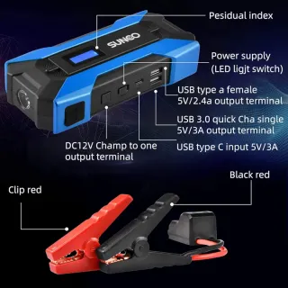 Arrancador Batería Coche SUNCO